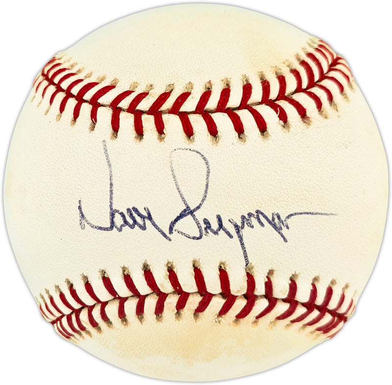 Dave Bergman Autographed Official AL Baseball Detroit Tigers Beckett BAS QR #BX67648