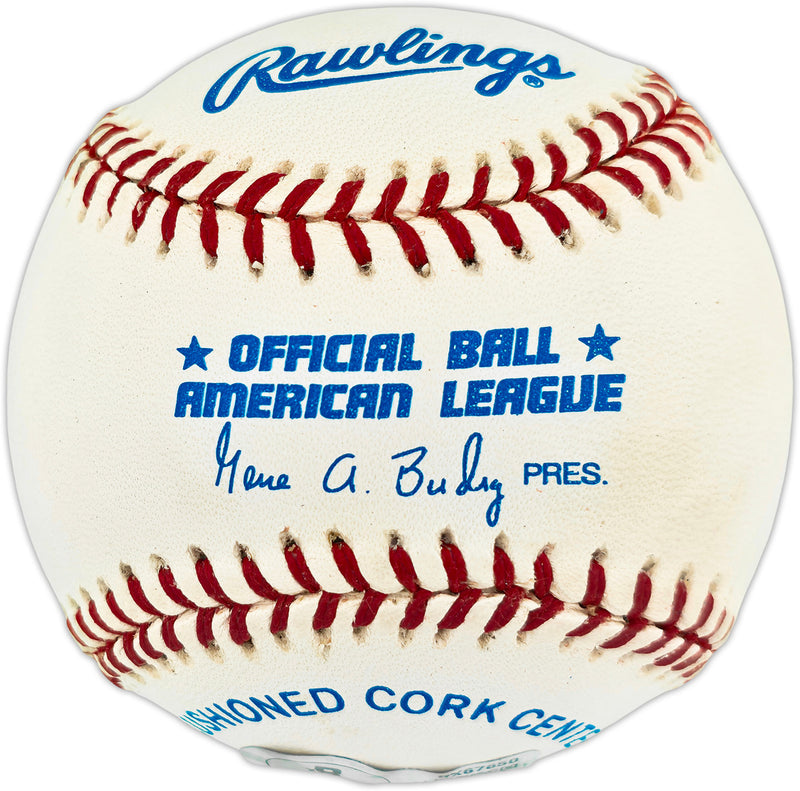 Randy Johnson Autographed Official AL Baseball Seattle Mariners "CY 95" Beckett BAS QR #BX67650