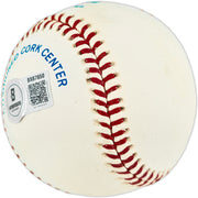 Randy Johnson Autographed Official AL Baseball Seattle Mariners "CY 95" Beckett BAS QR #BX67650
