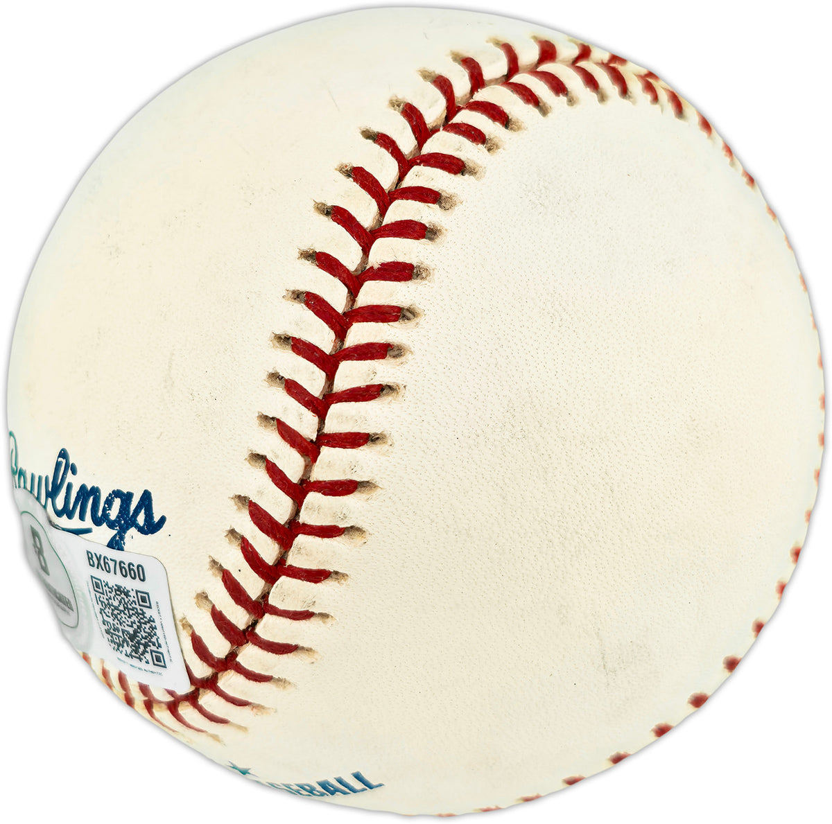 Roberto Alomar Autographed Official 2000 Japan All Star Series Logo MLB Game Baseball Toronto Blue Jays Beckett BAS QR #BX67660
