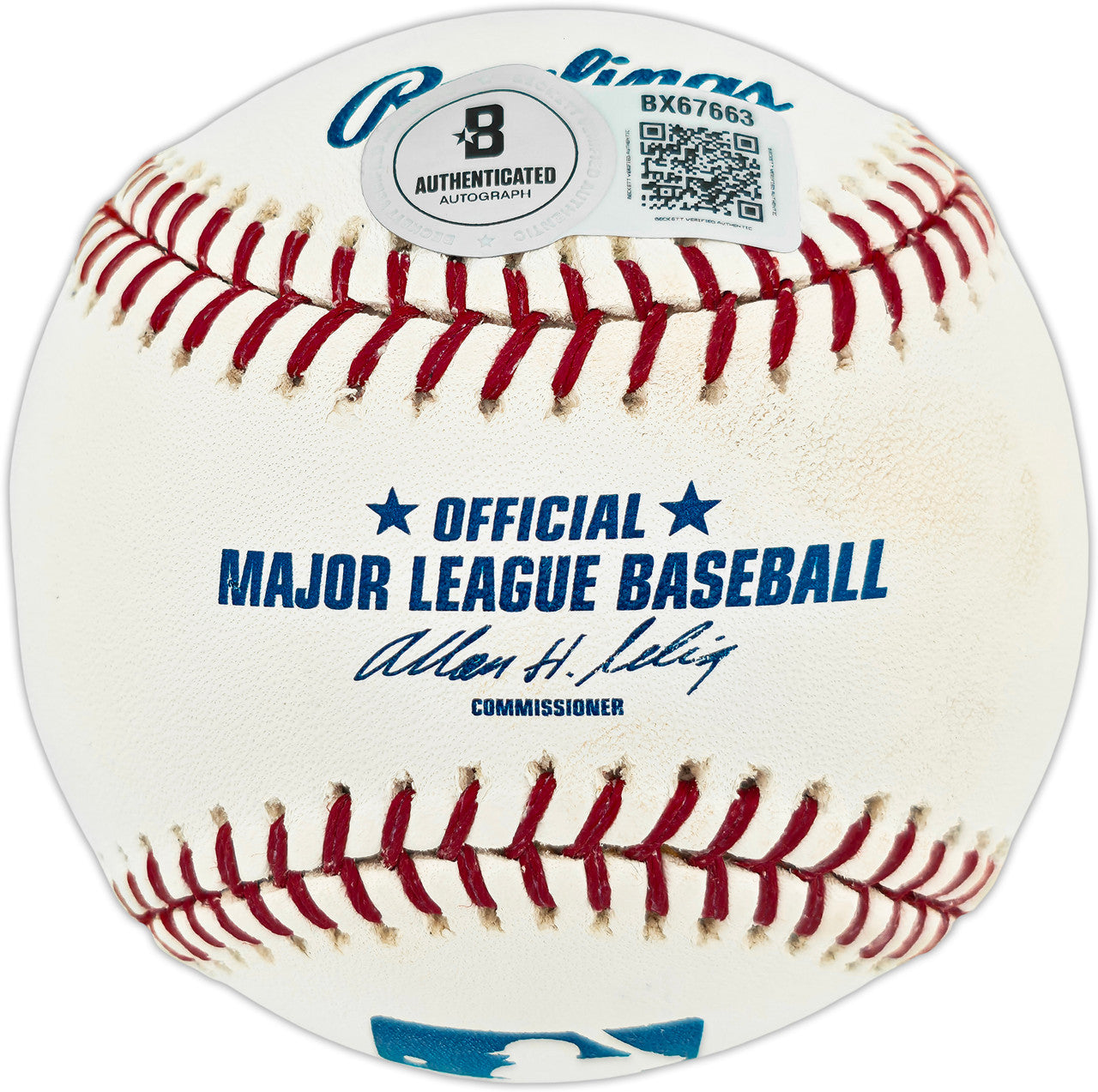 Felix Hernandez Autographed Official MLB Baseball Seattle Mariners "Cy Young 2010" Beckett BAS QR #BX67663