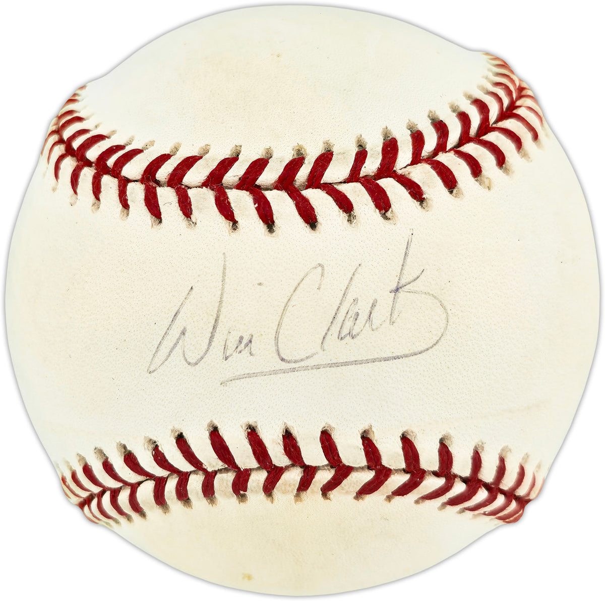 Will Clark Autographed Official AL Baseball Texas Rangers, San Francisco Giants Beckett BAS QR #BX67667