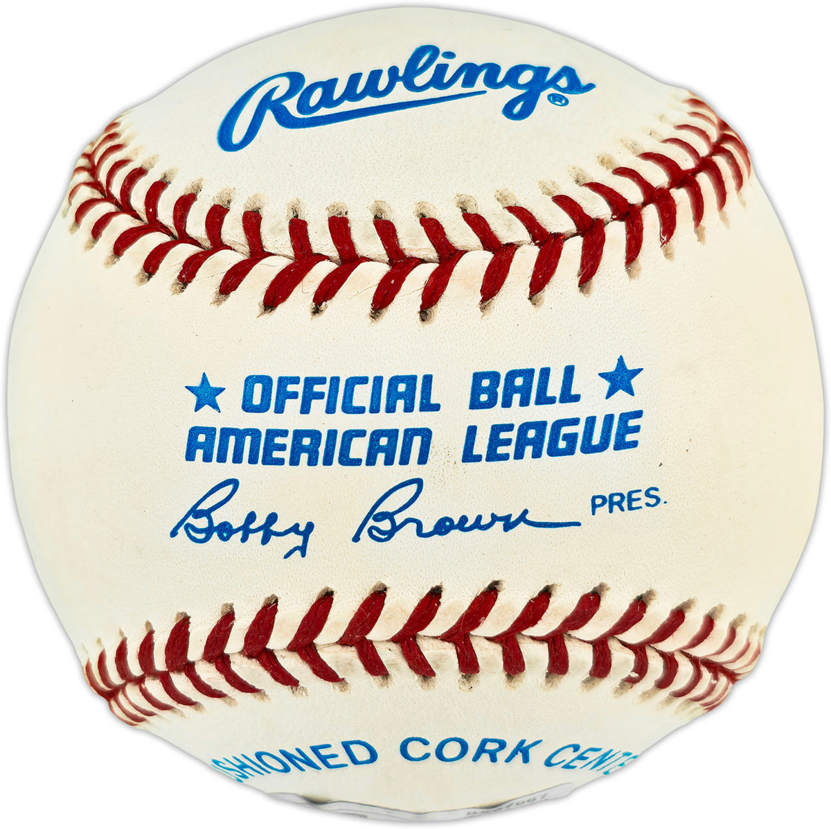 Will Clark Autographed Official AL Baseball Texas Rangers, San Francisco Giants Beckett BAS QR #BX67667