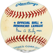 Don Robinson Autographed Official AL Baseball Pittsburgh Pirates, San Francisco Giants Beckett BAS QR #BX67669