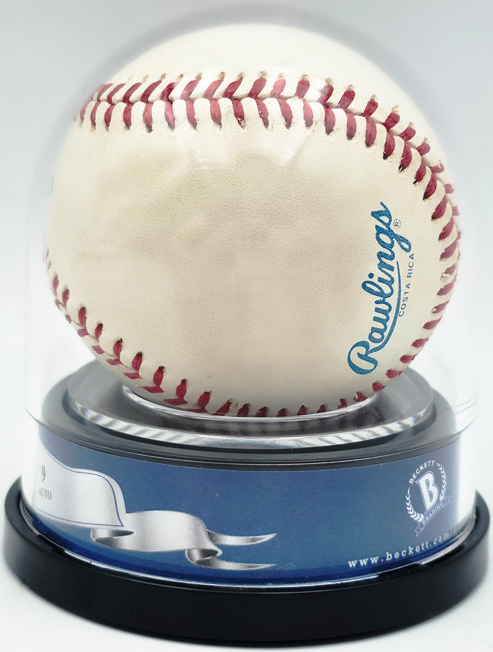 Yogi Berra Autographed Official AL Baseball New York Yankees Auto Grade Mint 9 Beckett BAS #20778608
