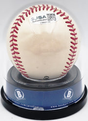 Barry Bonds Autographed Official League Baseball San Francisco Giants Auto Grade Mint 9 Beckett BAS #20778604