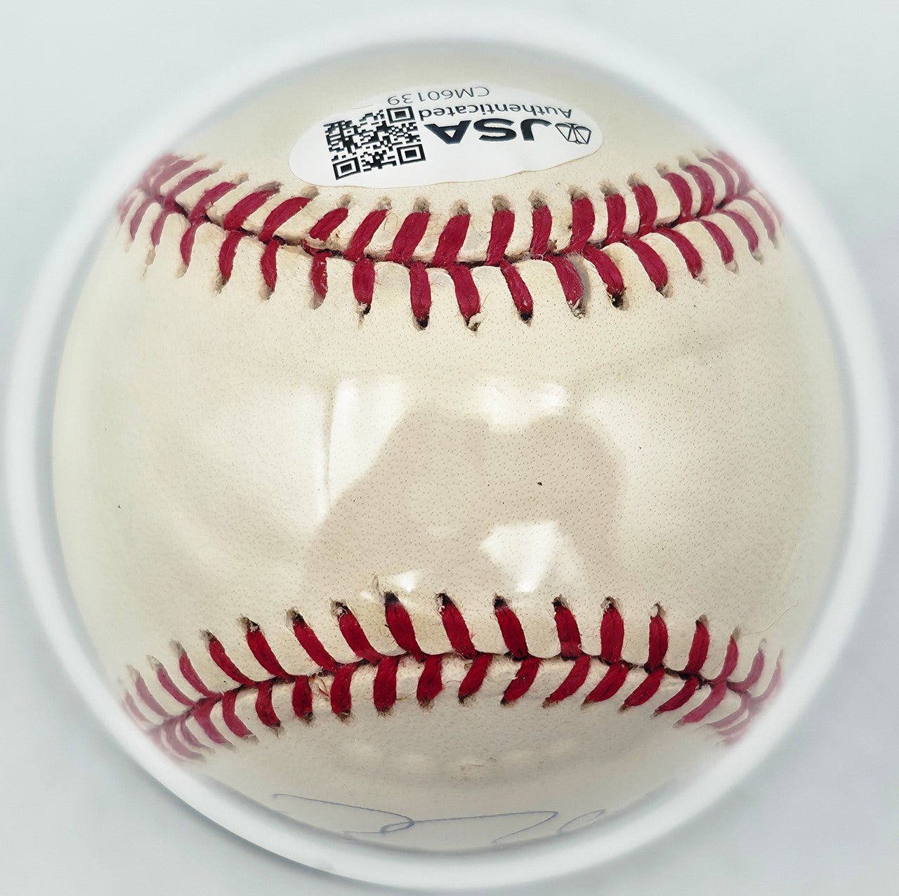 Barry Bonds Autographed Official League Baseball San Francisco Giants Auto Grade Mint 9 Beckett BAS #20778604