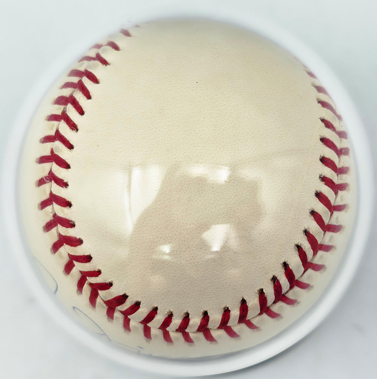 Joe Dimaggio Autographed Official AL Baseball New York Yankees Auto Grade Mint 9 Beckett BAS #20778607