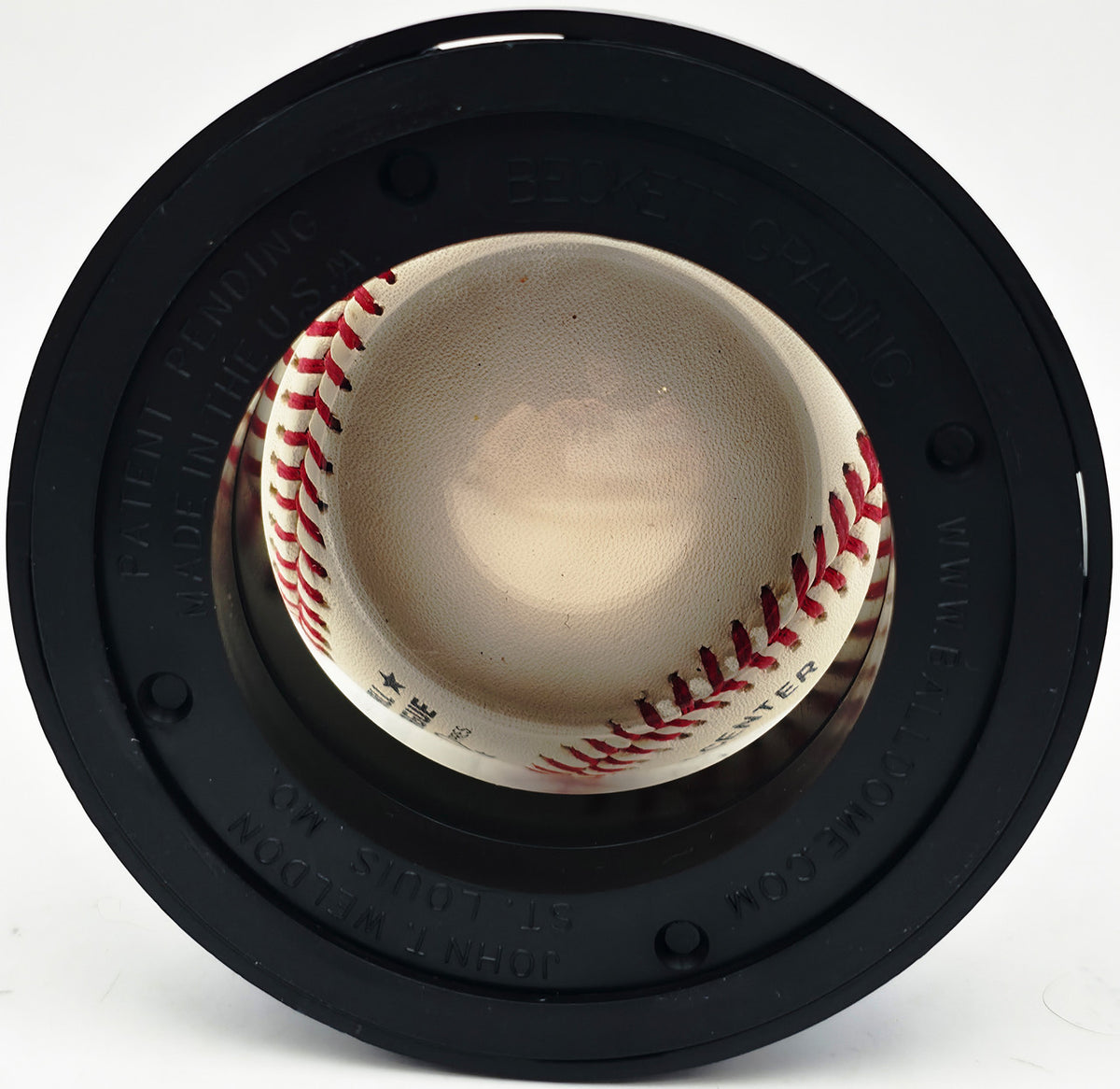 Willie McCovey Autographed Official NL Baseball San Francisco Giants Auto Grade Mint 9 "521 HR's" Beckett BAS #20779081
