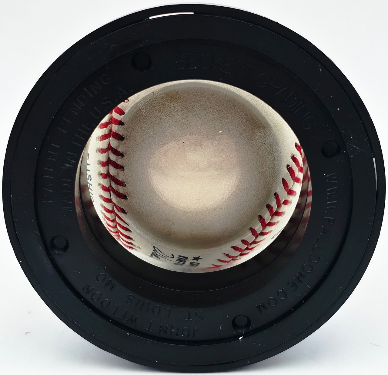 Willie Mays Autographed Official NL Baseball San Francisco Giants Auto Grade Mint 9 Beckett BAS #20779079