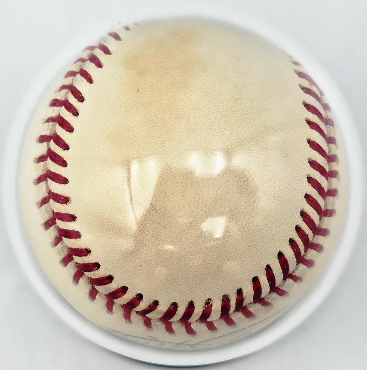 Kirby Puckett Autographed Official 1987 World Series Logo Baseball Minnesota Twins Auto Grade Near Mint/Mint 8 Beckett BAS #20779706