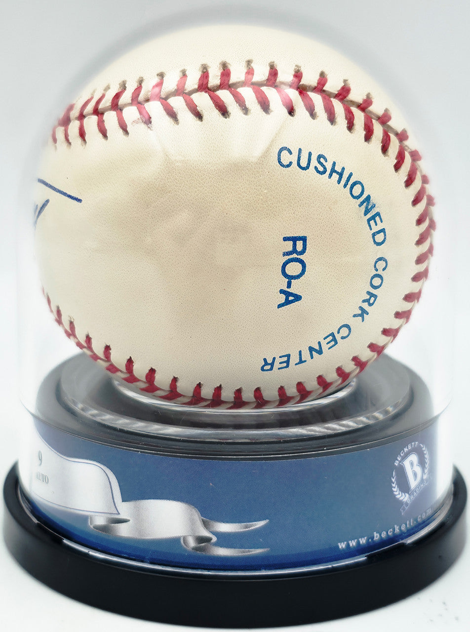 Kirby Puckett Autographed Official AL Baseball Minnesota Twins Auto Grade Mint 9 Beckett BAS #20779709