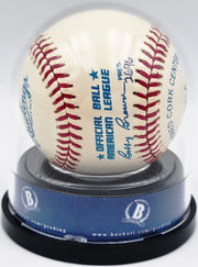 Ted Williams Autographed Official AL Baseball Boston Red Sox Auto Grade Mint 9 Beckett BAS #20779083