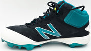 Robinson Cano Autographed Game Used Black & Teal New Balance Cleats (Dual Signed) Seattle Mariners Size 13 PSA/DNA #7A96547 & 7A96548