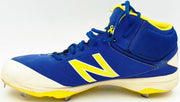Robinson Cano Autographed Game Used Blue & Yellow New Balance Cleats (Dual Signed) Seattle Mariners Size 13 PSA/DNA #7A96585 & 7A96586