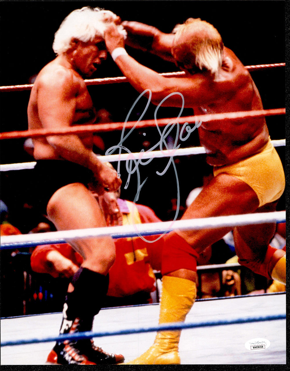 Ric Flair Autographed 11x14 Photo JSA #WA036526