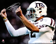 Johnny Manziel Autographed 16x20 Photo Texas A&M Aggies Beckett BAS Witness #4W531118