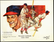 Stan Musial Autographed 14x18 Photo St. Louis Cardinals "HOF 69" JSA #AM26719