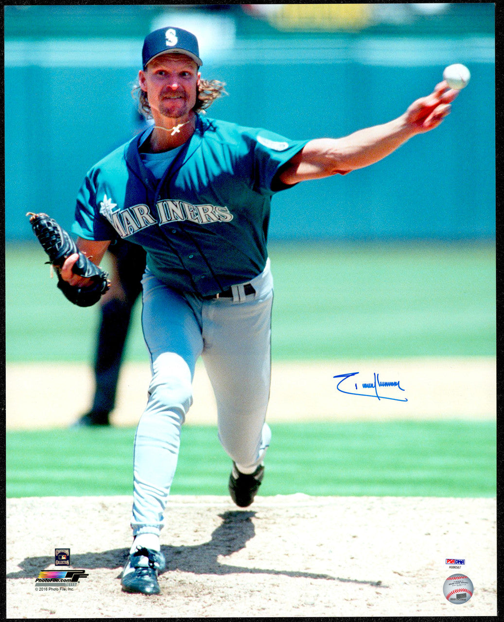 Randy Johnson Autographed 16x20 Photo Seattle Mariners PSA/DNA #AB86567