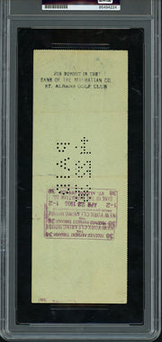 Babe Ruth Autographed 3x8.5 Check New York Yankees PSA/DNA #85494224