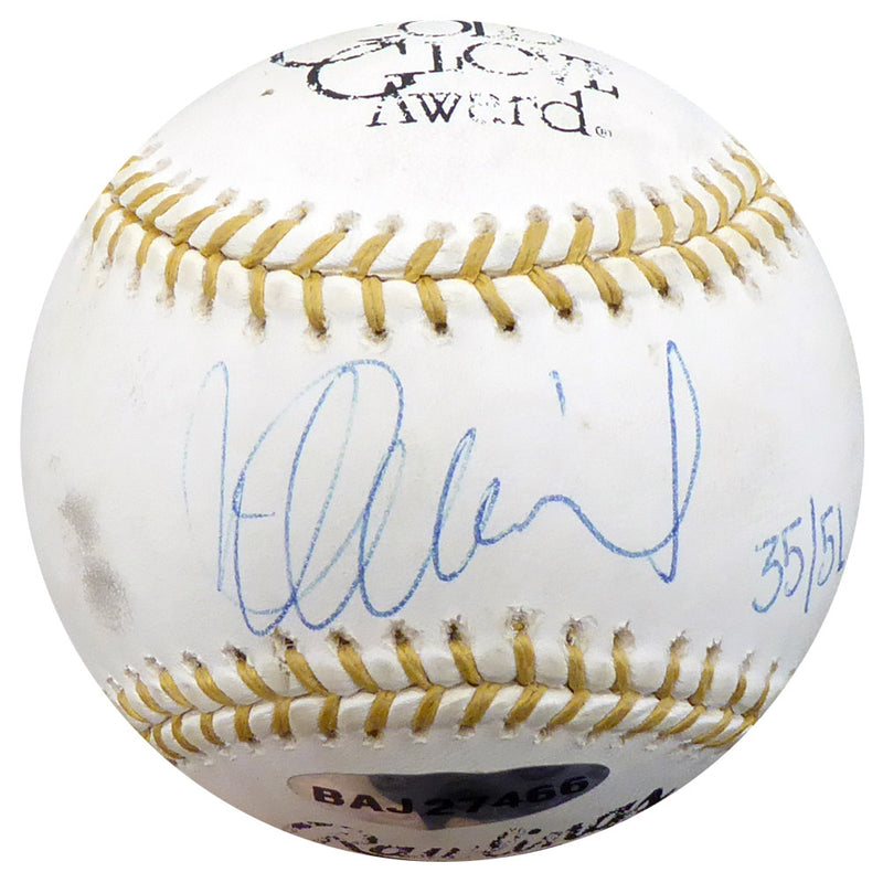 Ichiro Suzuki Autographed Official Gold Glove Baseball Seattle Mariners #35/51 MLB Holo #MR472903