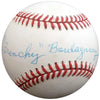 Frenchy Bordagaray Autographed Official NL Baseball Brooklyn Dodgers Beckett BAS #F26215