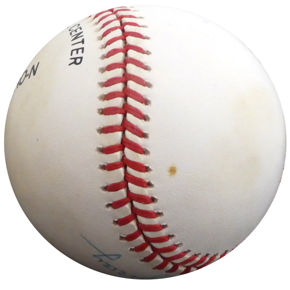 Frenchy Bordagaray Autographed Official NL Baseball Brooklyn Dodgers Beckett BAS #F26215