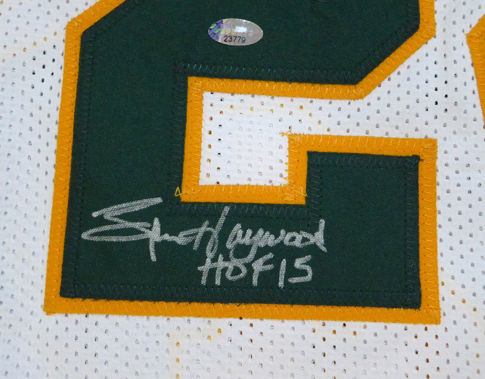 Seattle Sonics Spencer Haywood Autographed White Jersey "HOF 15" MCS Holo Stock #104225
