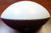 Russell Wilson Autographed White Logo Football Seattle Seahawks RW Holo Stock #105663