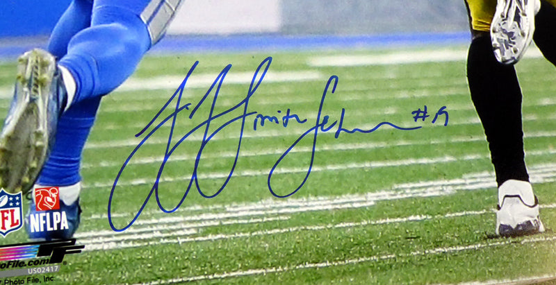 JuJu Smith-Schuster Autographed 16x20 Photo Pittsburgh Steelers Beckett BAS Stock #130747