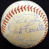 1960 Spring Training Autographed Official Baseball With 28 Total Signatures Including Curt Flood Beckett BAS #A52652