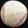 1960 Spring Training Autographed Official Baseball With 28 Total Signatures Including Curt Flood Beckett BAS #A52652