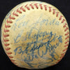1950 Spring Training Autographed Official Baseball With 27 Total Signatures Including Stan Musial & Mel Allen Beckett BAS #A52629
