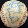 1950 Spring Training Autographed Official Baseball With 27 Total Signatures Including Stan Musial & Mel Allen Beckett BAS #A52629
