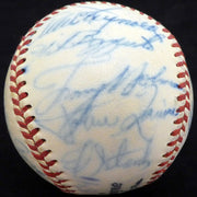 1950 Spring Training Autographed Official NL Baseball With 22 Total Signatures Including Stan Musial & Casey Stengel Beckett BAS #A52623