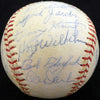 1956 Spring Training Autographed Official League Baseball With 27 Total Signatures Including Stan Musial & Fred Hutchinson Beckett BAS #A52661