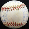 1956 Spring Training Autographed Official League Baseball With 27 Total Signatures Including Stan Musial & Fred Hutchinson Beckett BAS #A52661