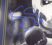 Kenny Easley Autographed Framed 16x20 Photo Seattle Seahawks MCS Holo Stock #107948