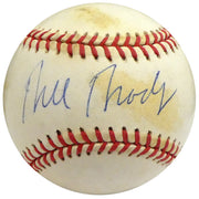 Bill Bradley Autographed Official AL Baseball US Senator, New York Knicks Beckett BAS #S75056
