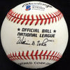 Leonard Coleman Autographed Official NL Baseball NL President Beckett BAS #S75353