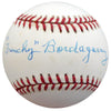 Frenchy Bordagaray Autographed Official NL Baseball Brooklyn Dodgers Beckett BAS #F26218