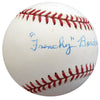 Frenchy Bordagaray Autographed Official NL Baseball Brooklyn Dodgers Beckett BAS #F26218