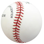 Frenchy Bordagaray Autographed Official NL Baseball Brooklyn Dodgers Beckett BAS #F26218