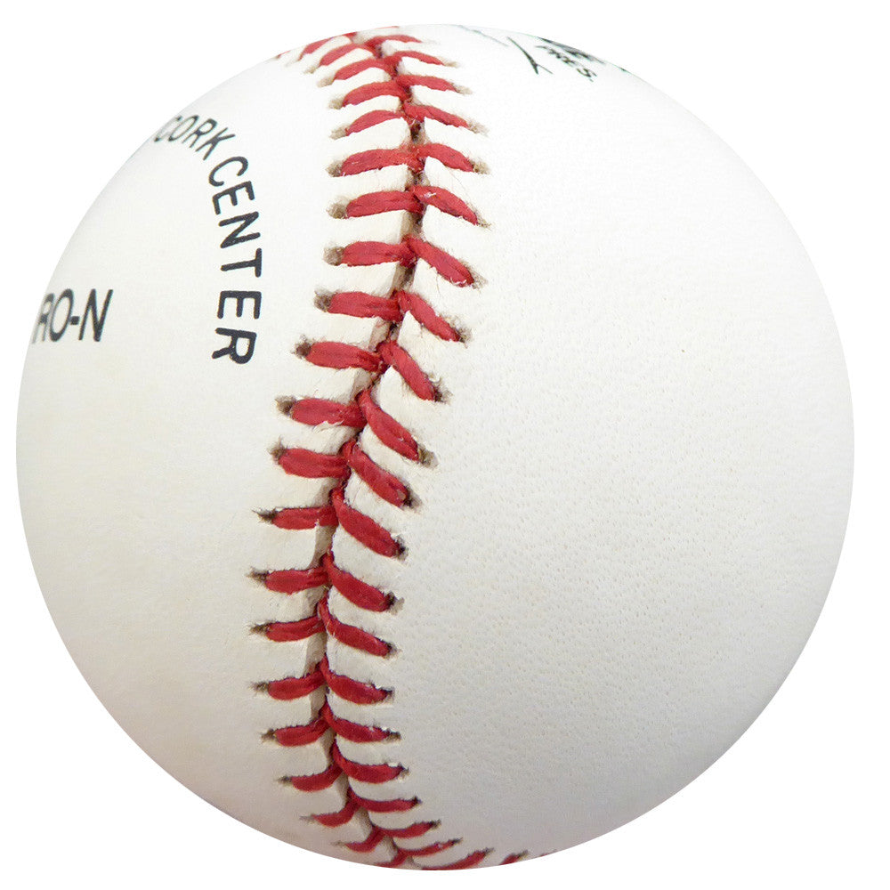 Frenchy Bordagaray Autographed Official NL Baseball Brooklyn Dodgers Beckett BAS #F26218