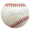 Frenchy Bordagaray Autographed Official NL Baseball Brooklyn Dodgers Beckett BAS #F26219