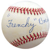 Frenchy Bordagaray Autographed Official NL Baseball Brooklyn Dodgers Beckett BAS #F26222