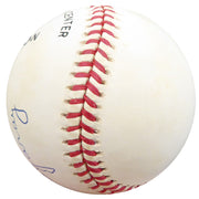 Frenchy Bordagaray Autographed Official NL Baseball Brooklyn Dodgers Beckett BAS #F26222
