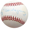 Frenchy Bordagaray Autographed Official NL Baseball Brooklyn Dodgers Beckett BAS #F26224