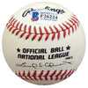 Frenchy Bordagaray Autographed Official NL Baseball Brooklyn Dodgers Beckett BAS #F26224