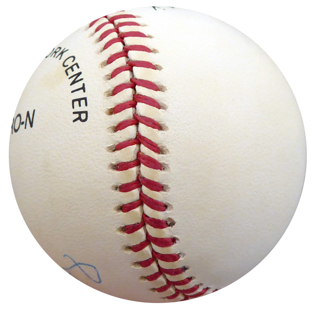 Frenchy Bordagaray Autographed Official NL Baseball Brooklyn Dodgers Beckett BAS #F26224